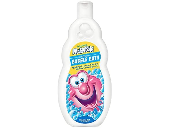 Mr Bubble Bubble Bath Extra Gentle 16oz