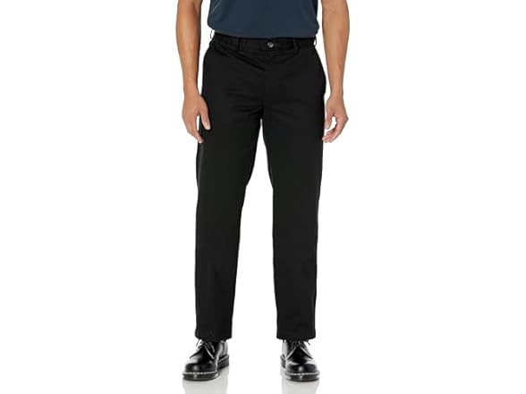 Amazon Essentials Men Classic-fit Flat-front Pant