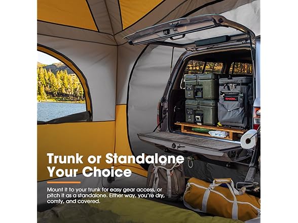 SanHima SUV Tent for Camping with Rainfly