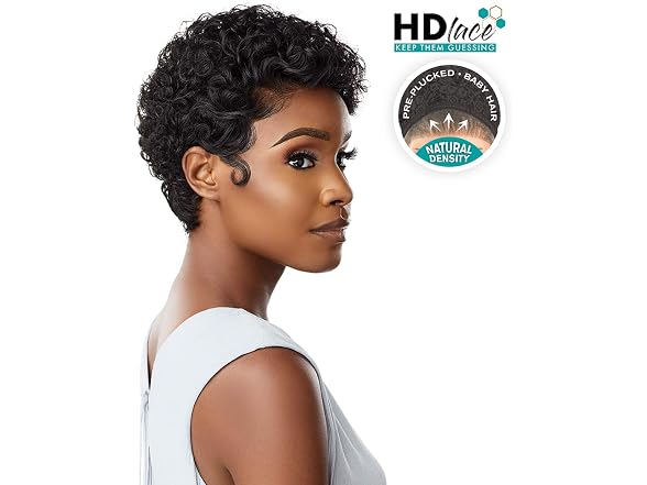 Sensationnel Shear Muse Wig Amina Jet Black