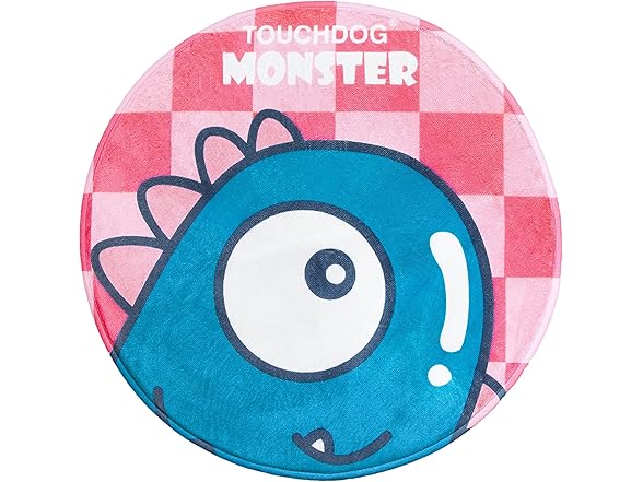 Pet Life ® Shoe Monster Round Dog Mat