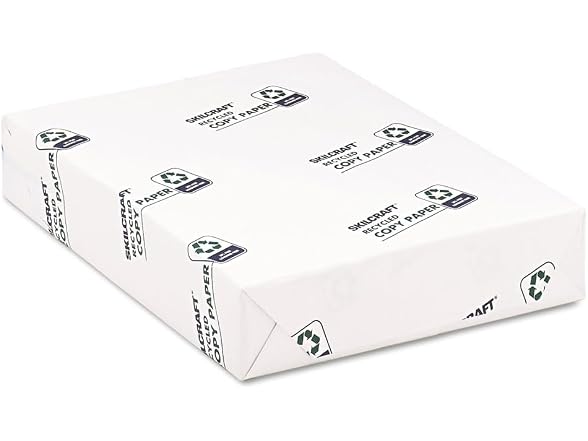 SKILCRAFT 7530-01-562-3259 Recycled Wrapped Copy Paper