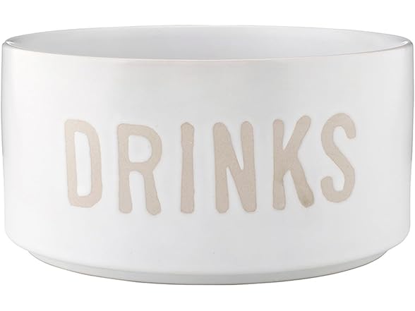 Santa Barbara Ceramic Stackable Pet Bowls