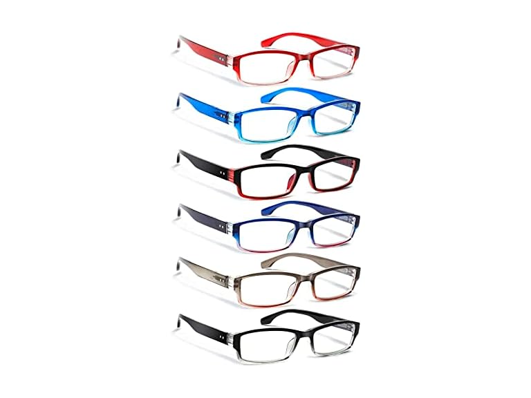12 Pack Spring Hinge Reading Glasses