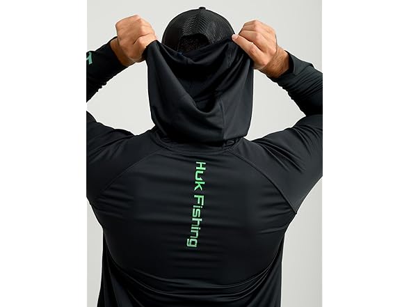 HUK Men's Vented Fishing Hoodie,S