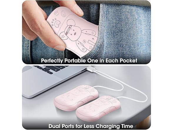 Rechargeable Hand Warmers 2 Pack