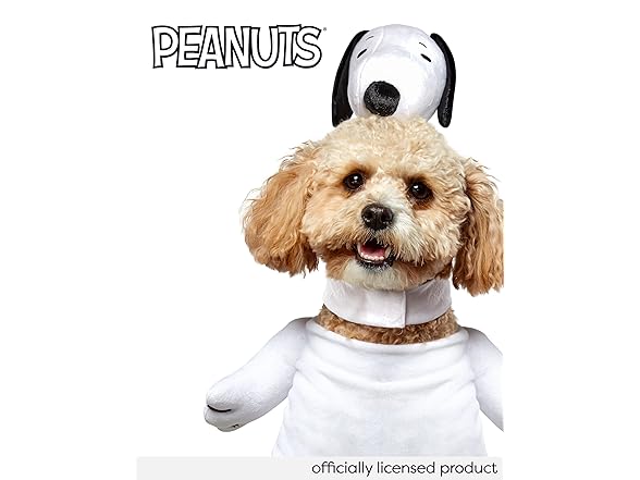 Peanuts: Snoopy Pet Costume for For Dogs or Cats