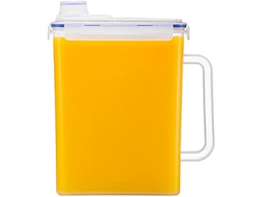 $8.99 LocknLock Aqua Fridge Door Water Jug Screw Top Lid dealfomo