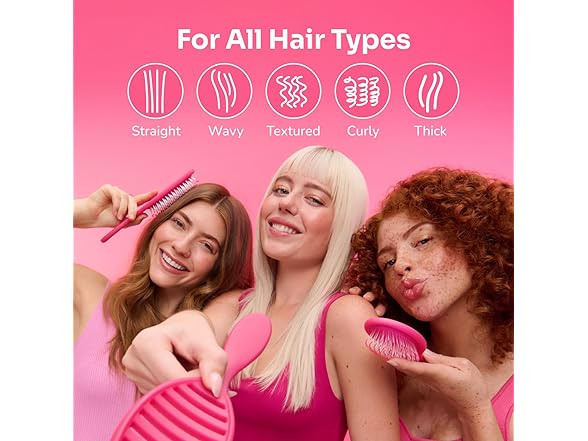 Wet Brush Original Detangler Hair Brush - Supercharged Emerald 