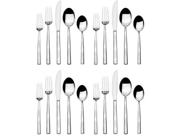 Towle Living April 18.0 Forged 20 Piece Stainless Steel Flatware Set