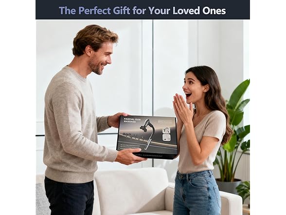 3-Head Massage Gun w/ Extension Handle