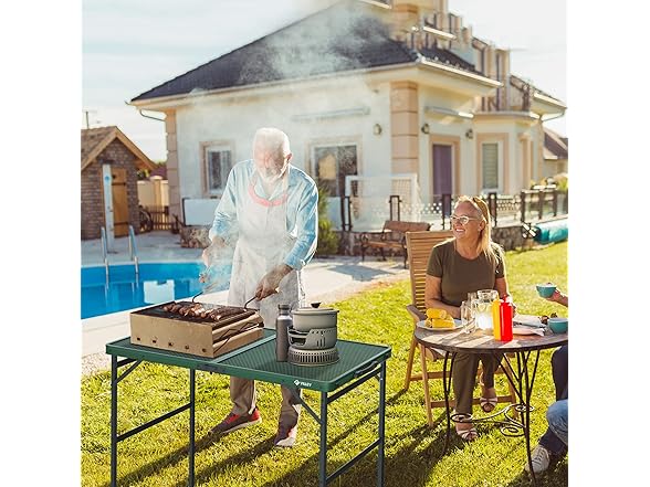 VILLEY Grill Table, 3ft Folding Camping