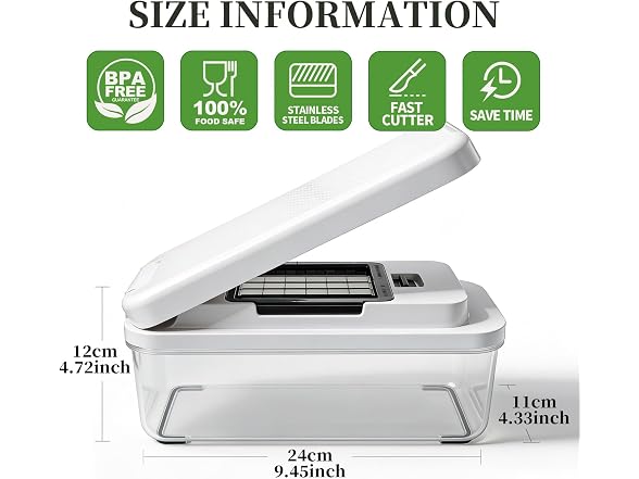iETH 14-In-1 Chopper Vegetable Cutter