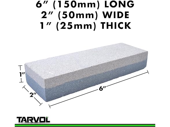 Tarvol Combination Knife/Tool Sharpening Stone 