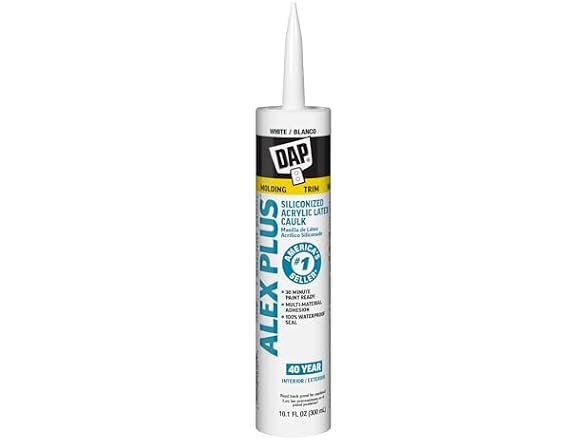 DAP 18152 Alex Plus Caulk 10.1oz White
