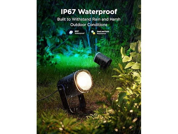 Govee Outdoor Spot Lights 2, IP67 Waterproof Spotlights