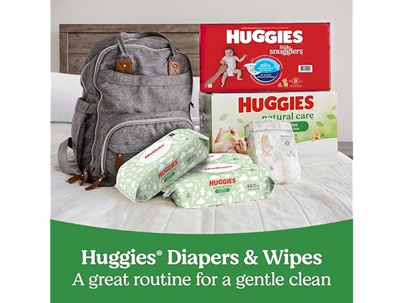 Huggies Natural Care Wipes 288ct