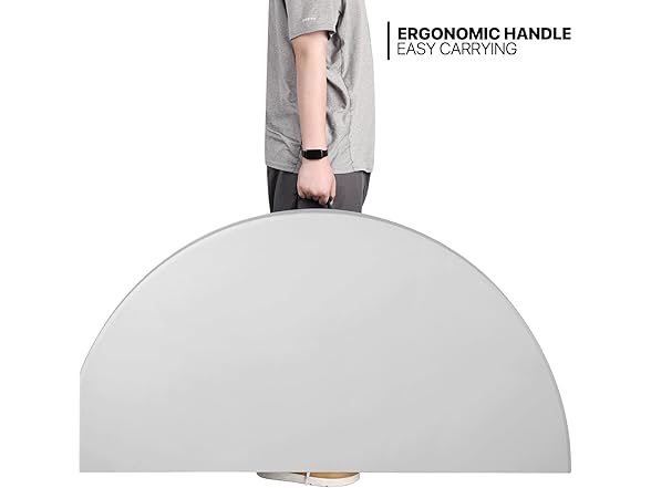 MoNiBloom 5.5Ft Round Folding Table