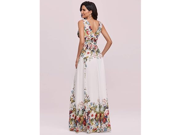 Ever-Pretty Women (8) Dress Floral Print