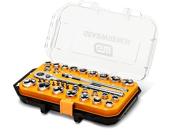 GEARWRENCH 36pc 3/8" Mechanics Tool Set