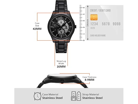 Armani Exchange A|X Men's Multifunction Watch