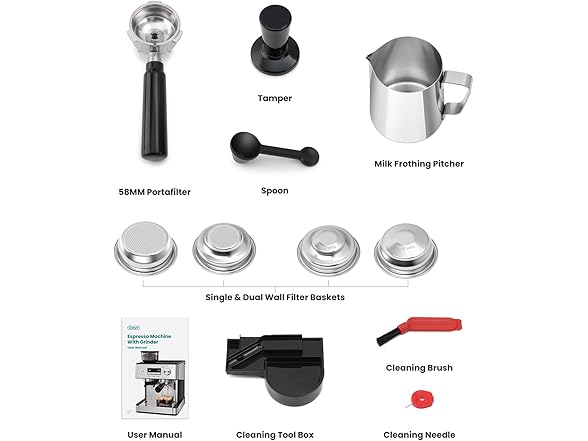 Gevi 20 Bar Espresso Machine