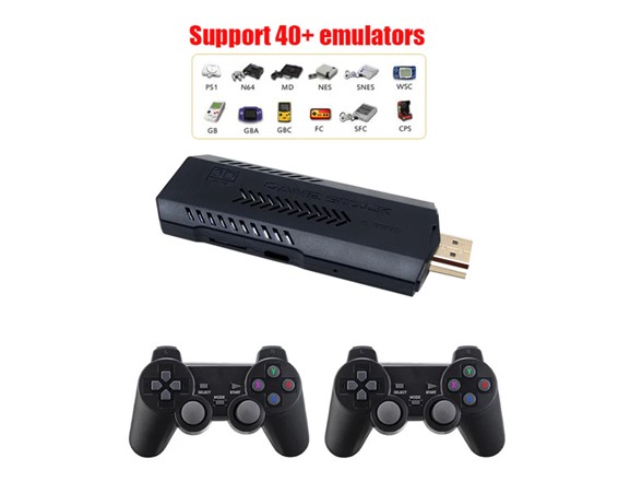 Retro 4K HDMI Game Stick + 2 Controllers