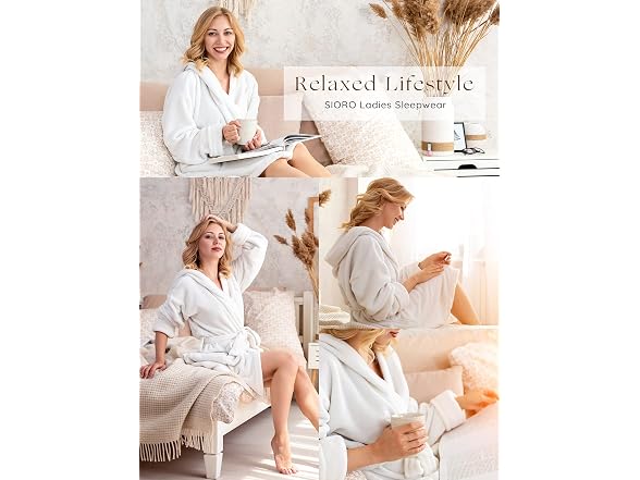 Sioro (XL) Cotton Terry Cloth Robes