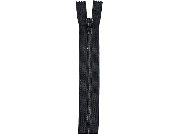 Coats & Clark All Purpose Zip Zipper, 14 Inches, Black 3PK