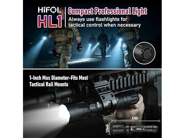 HiFOL Tactical Handheld Flashlights
