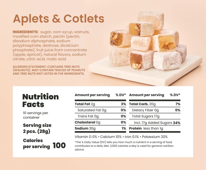 (5 Pack) Liberty Orchard Soft Fruit & Nut Candies Gift Set - Gallery 27