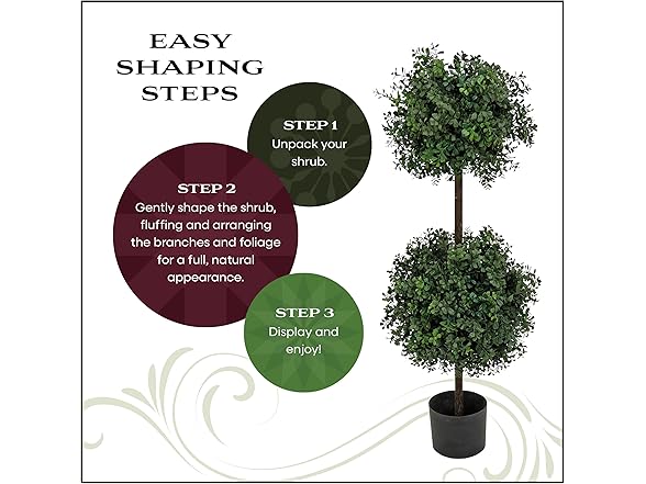 National Tree Company 46" Artificial Boxwood Topiary Tree