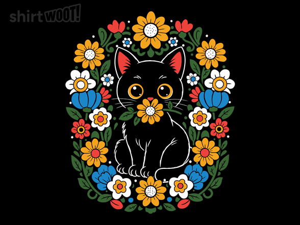 Floral Spirit Cat