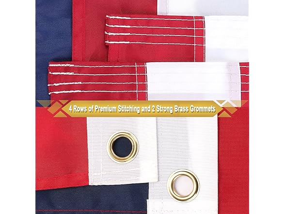 TOPFLAGS W0568 American Flag 4x6 FT Outdoor Flag