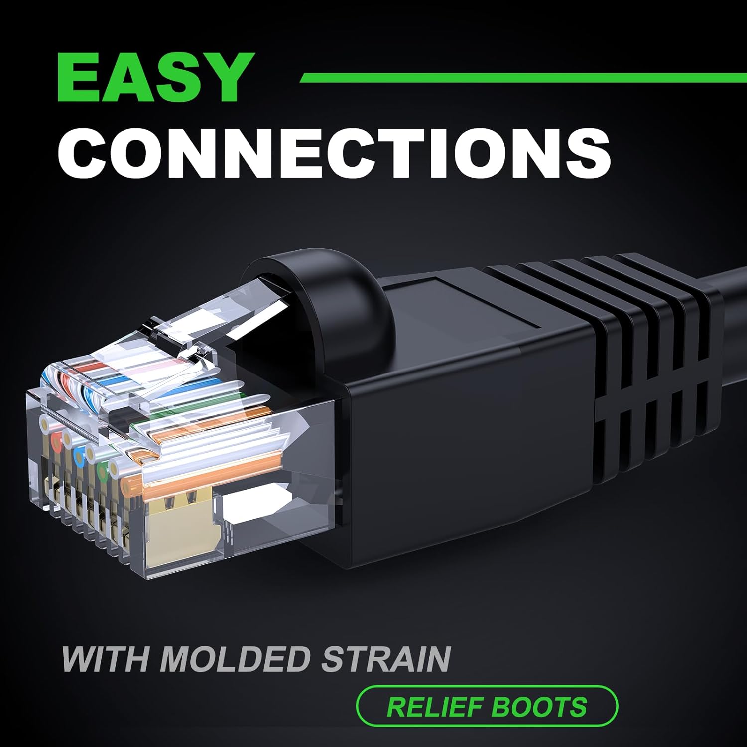 CableGeeker 150-ft Cat 6 High-Speed Ethernet Cable - Gallery 11