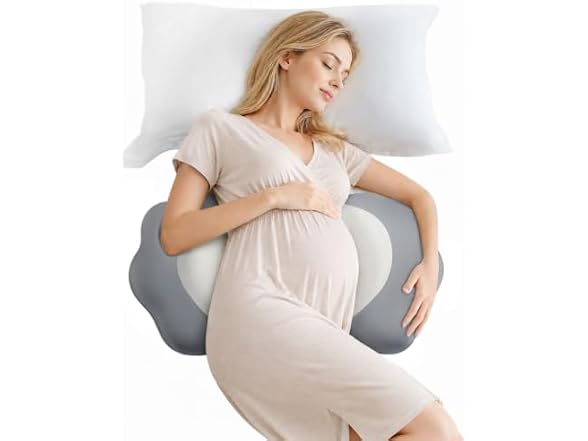 DONAMA Memory Foam Pregnancy Pillow