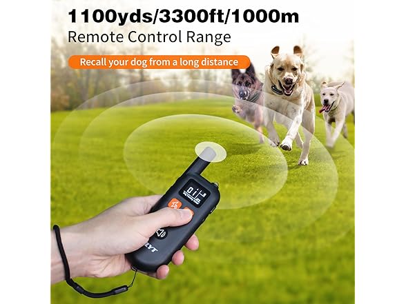 YLYT Dog Training E-Collar, 4 Modes