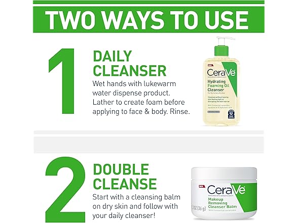 CeraVe Hydrating Foaming Oil Cleanser 8oz
