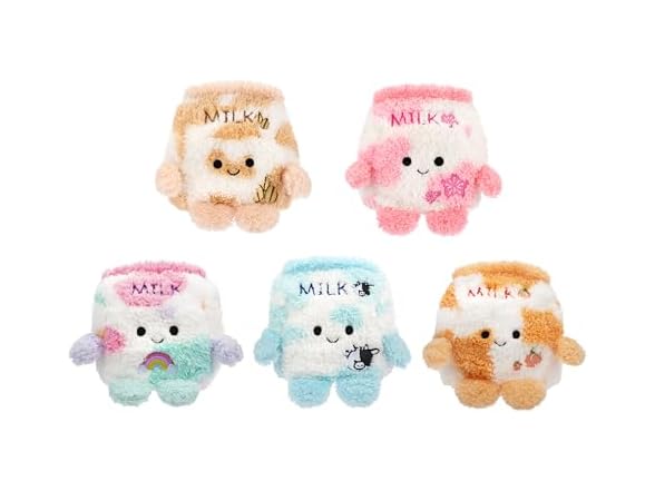 BumBumz 4.5-inch MooBumz Plush 5-Pack