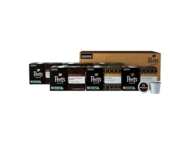 $38.99, Was $53.94, 27% Off! Peet's Coffee K-cups 60 ct. Variety Pack dealfomo