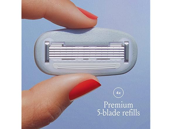 Billie Women’s Razor Refill Blades – 4 Count (Pack of 1)