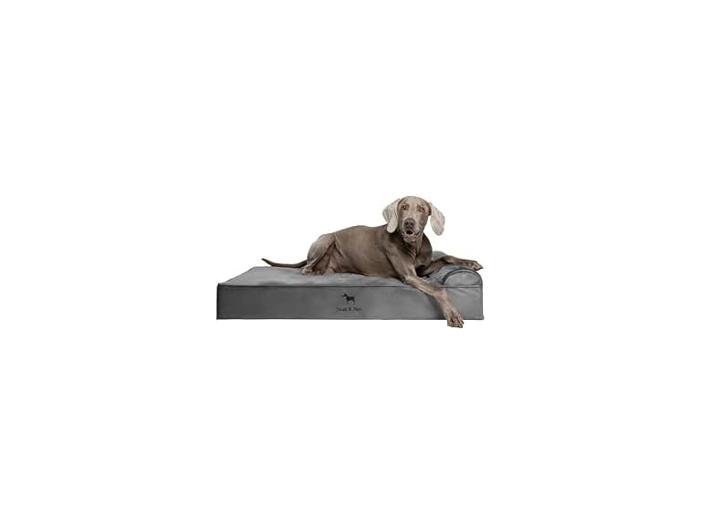 NOAH & PAW CL-VE-GRY-XL XL NOAH & PAW Dog Bed - Classi