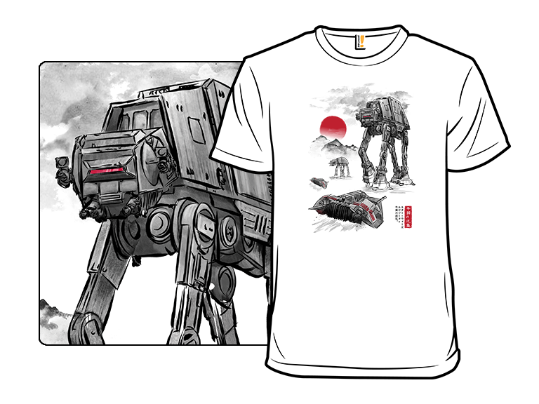 Defense of Echo Base sumi-e - Gallery 3
