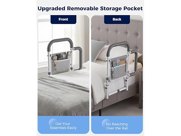 ONTHEWEI Safety Bed Rails for Elderly