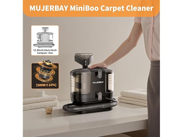 Miniboo Compact & Powerful Carpet Cleaner