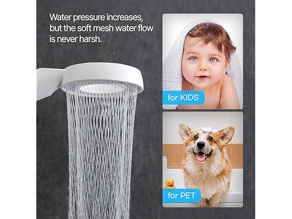 Puricane Donuts Shower Head & Hose