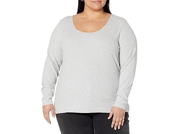 Amazon Essentials Women's Rib Scoop Neck Sweater 2 Pk - Gallery 5