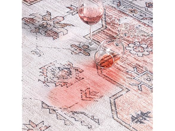 nuLOOM 5' x 8' SpinClean Machine Washable Area Rug