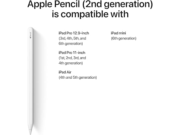 Apple AP-MU8F2AM/A-N Apple Pencil (2nd Generation):