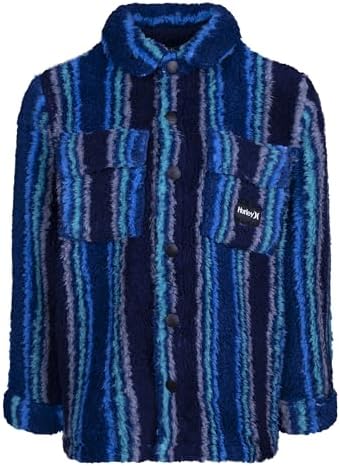 Hurley Printed Sherpa Shacket